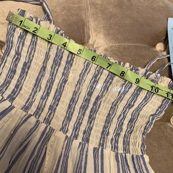 Trend Studio blue and white sundress, elastic body - Picture 6 of 9